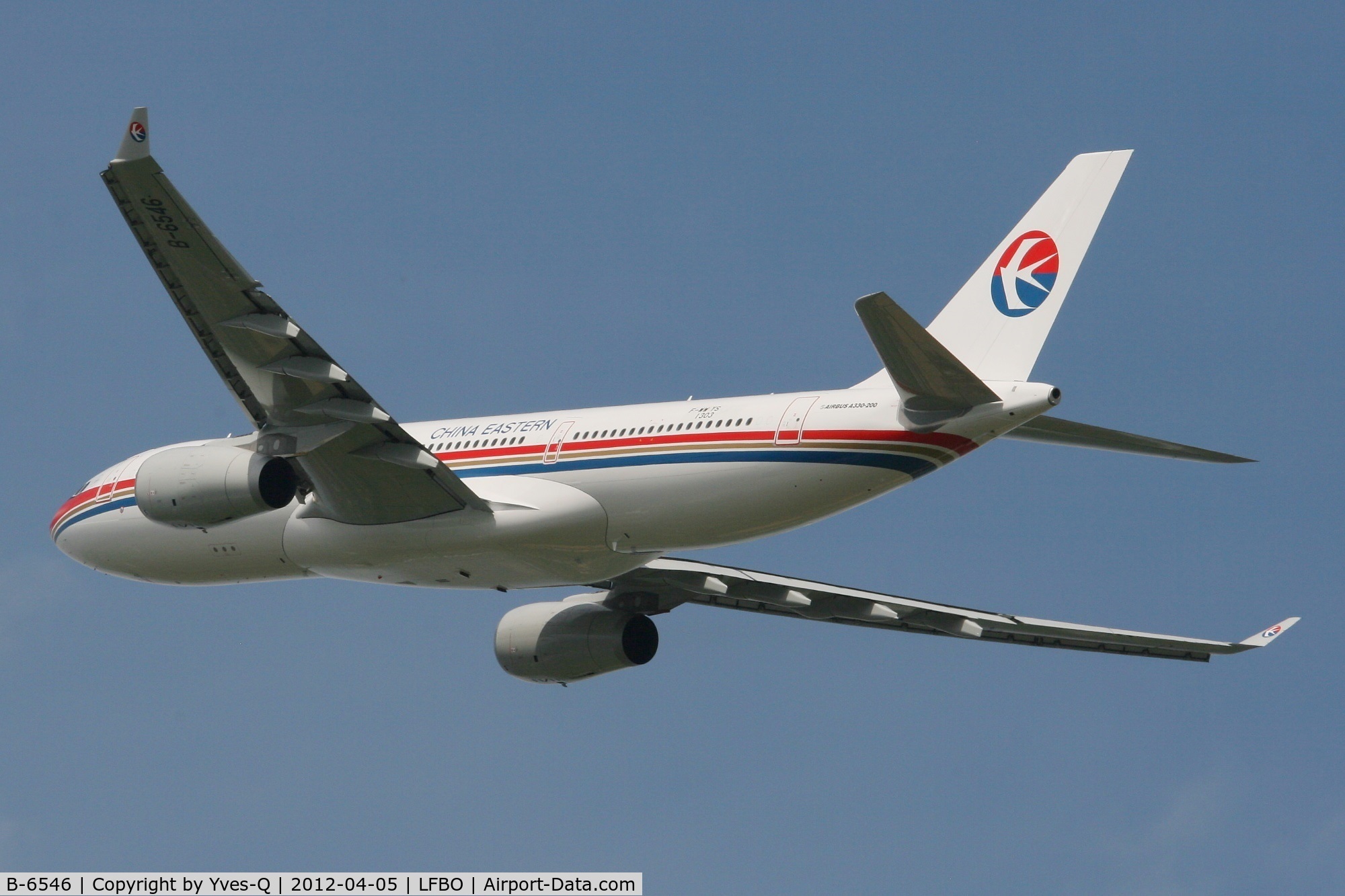 B-6546, 2012 Airbus A330-243 C/N 1303, Airbus A330-243, Take off Rwy 32R, Toulouse Blagnac Airport (LFBO-TLS)