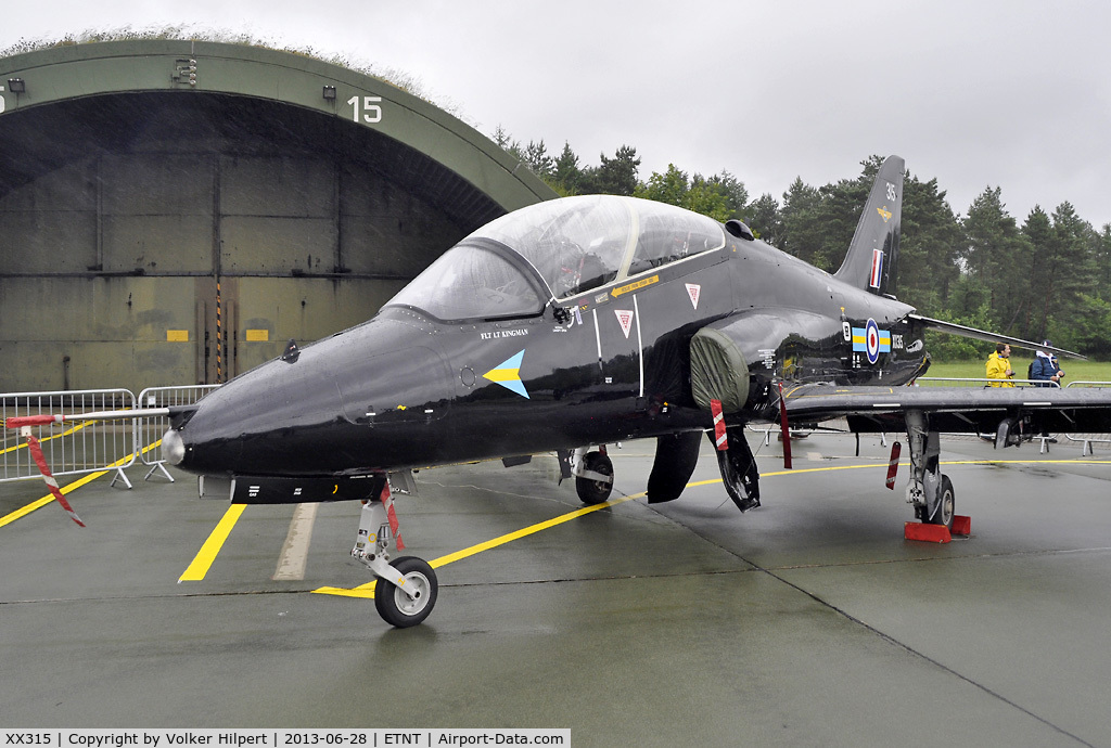 XX315, 1980 Hawker Siddeley Hawk T.1A C/N 156/312140, at Phantom flyout