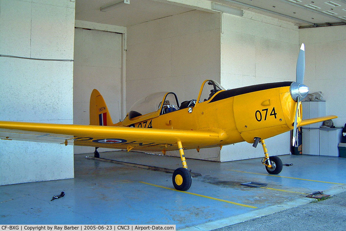 CF-BXG, 1956 De Havilland Canada DHC-1B-2-S5 Chipmunk Mk2 C/N 212-250, De Havilland Canada DHC-1B-2-55 Chipmunk [212/250] Brampton~C 23/06/2005