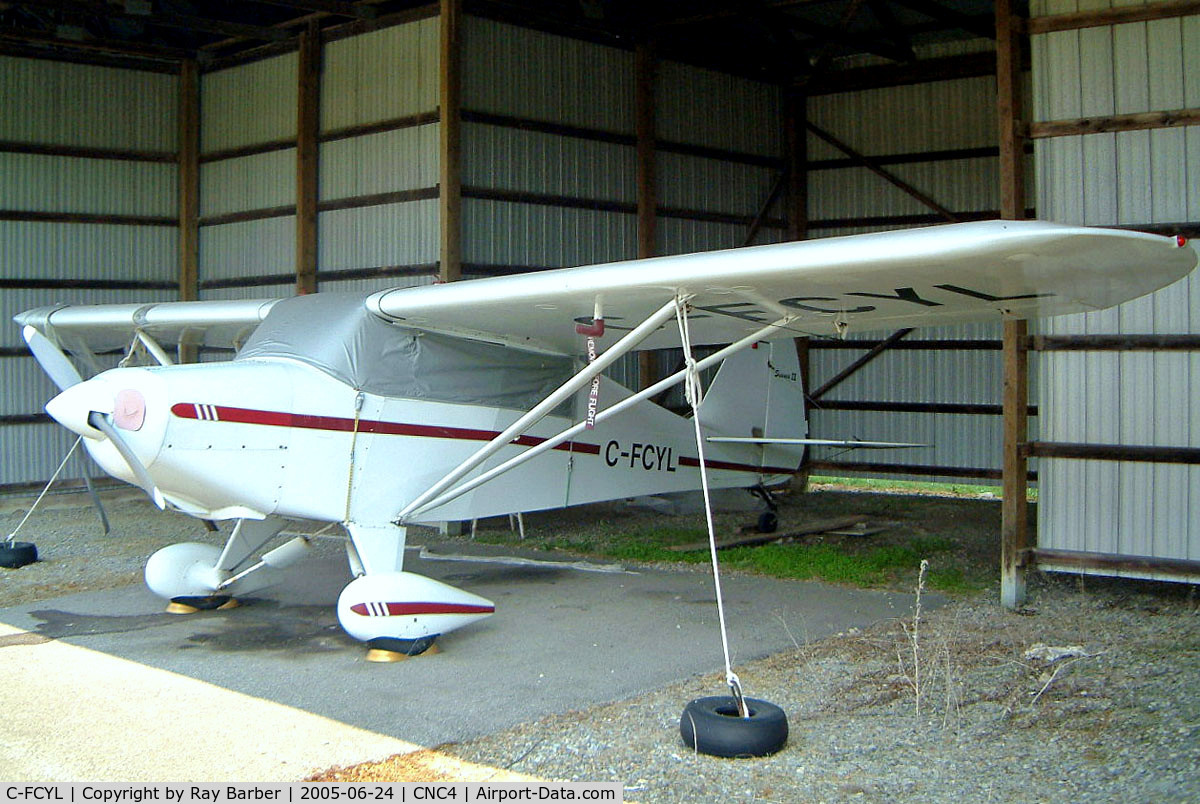 C-FCYL, 1988 Wag-Aero Wag-a-Bond C/N 247, WAG-Aero Wag-a-Bond [247] Guelph~C 24/06/2005