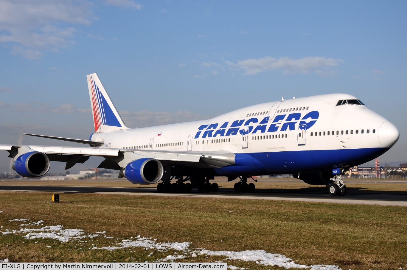 EI-XLG, 1999 Boeing 747-446 C/N 29899, Transaero Airlines