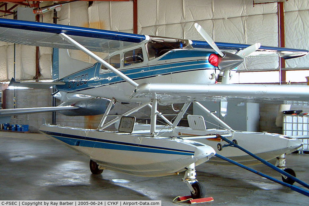 C-FSEC, 1973 Cessna A185F Skywagon 185 C/N 18502152, Cessna A.185F Skywagon 185 [185-02152] Kitchener-Waterloo Regional 24/06/2005