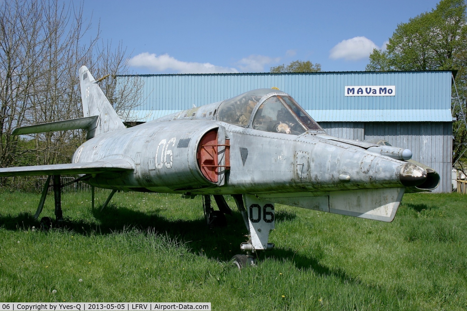 06, Dassault Etendard IV.M C/N 06, Dassault Etendard IV.M, MaVaMo Museum, Vannes-Meucon Airport  (LFRV-VNE)