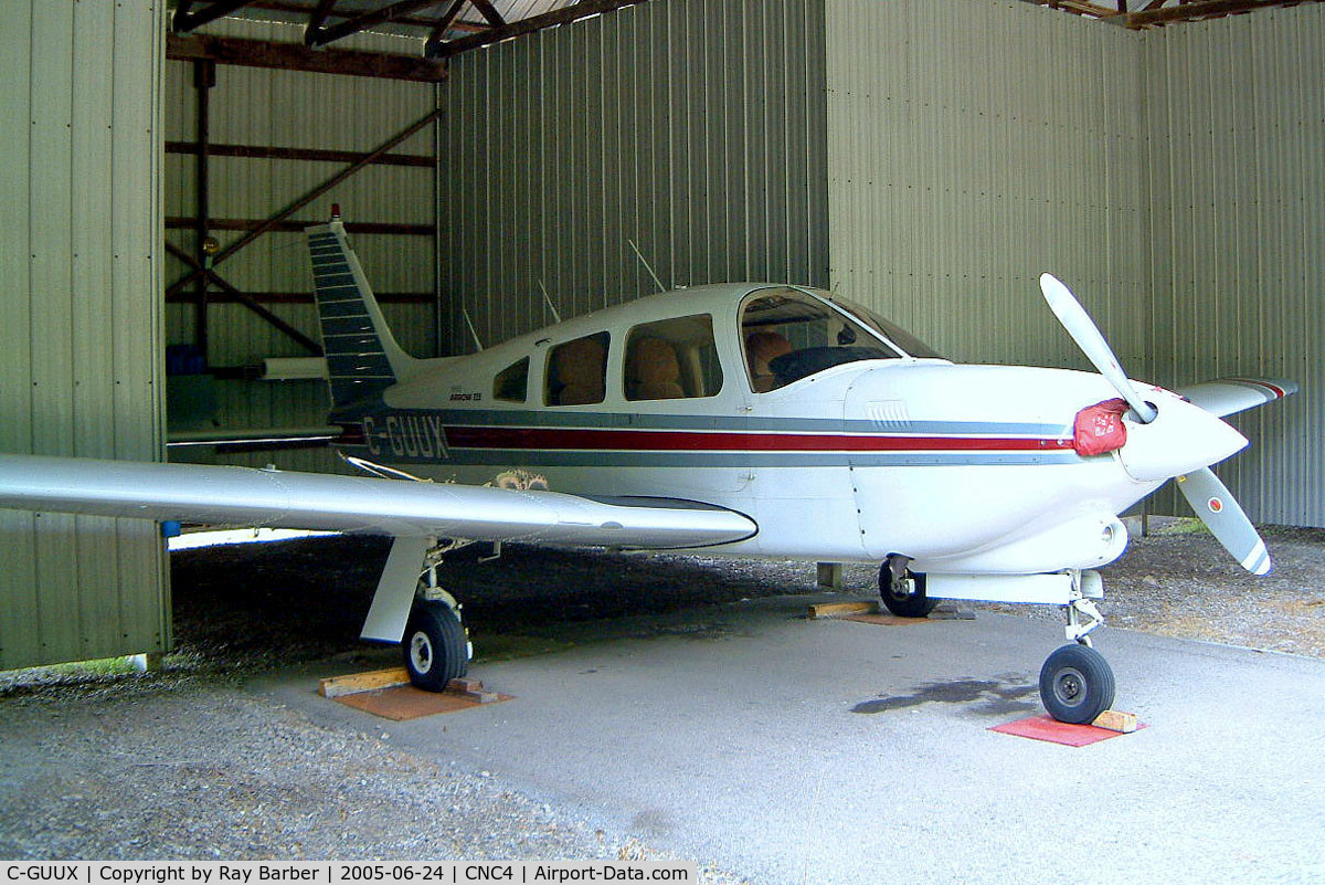 C-GUUX, 1977 Piper PA-28R-201T Cherokee Arrow III C/N 28R-7703036, Piper PA-28R-201T Turbo Arroww III [28R-7703036] Guelph~C 24/06/2005