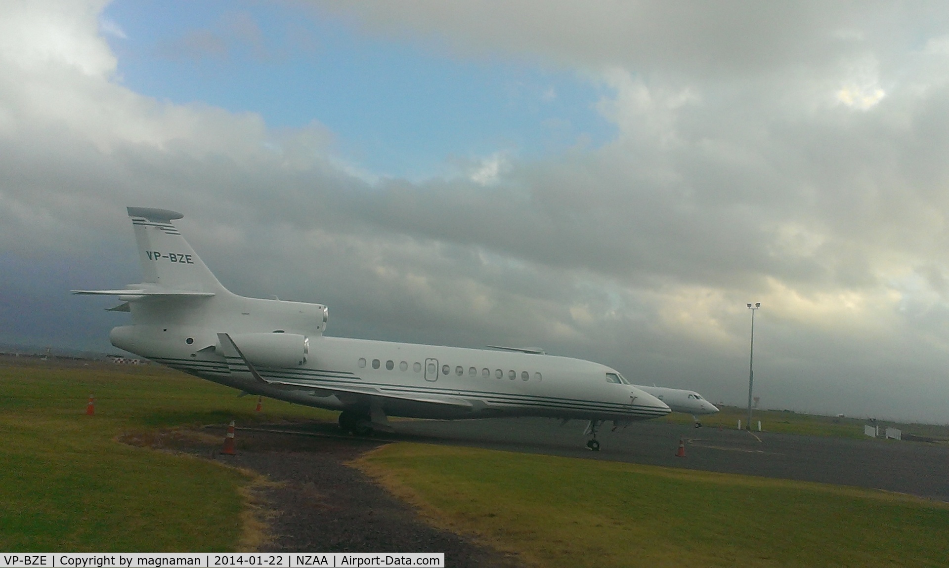 VP-BZE, 2007 Dassault Falcon 7X C/N 14, Falcon 7X getting very common. Still not sure what is difference to Falcon 900.