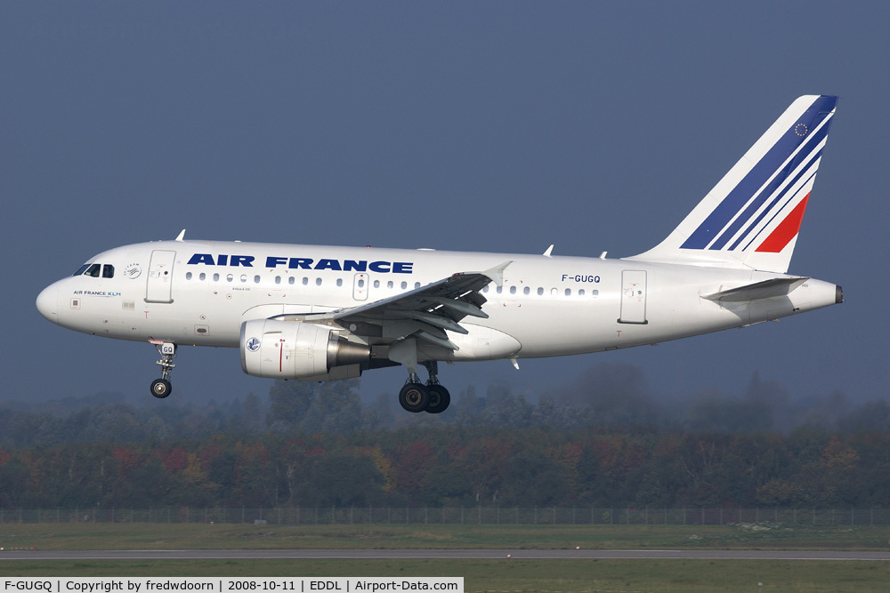 F-GUGQ, 2006 Airbus A318-111 C/N 2972, Air France-KLM