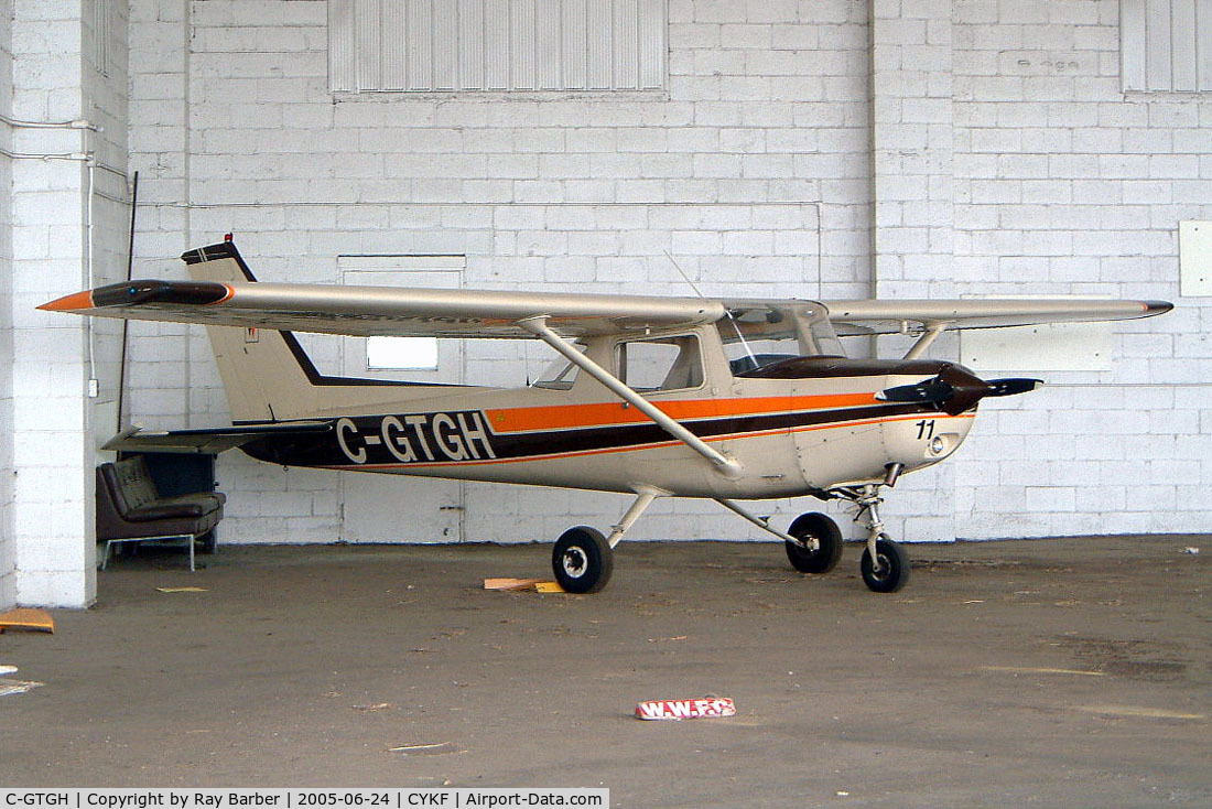 C-GTGH, 1979 Cessna 152 C/N 15283075, Cessna 152 [152-83075] Kitchener-Waterloo Regional 24/06/2005