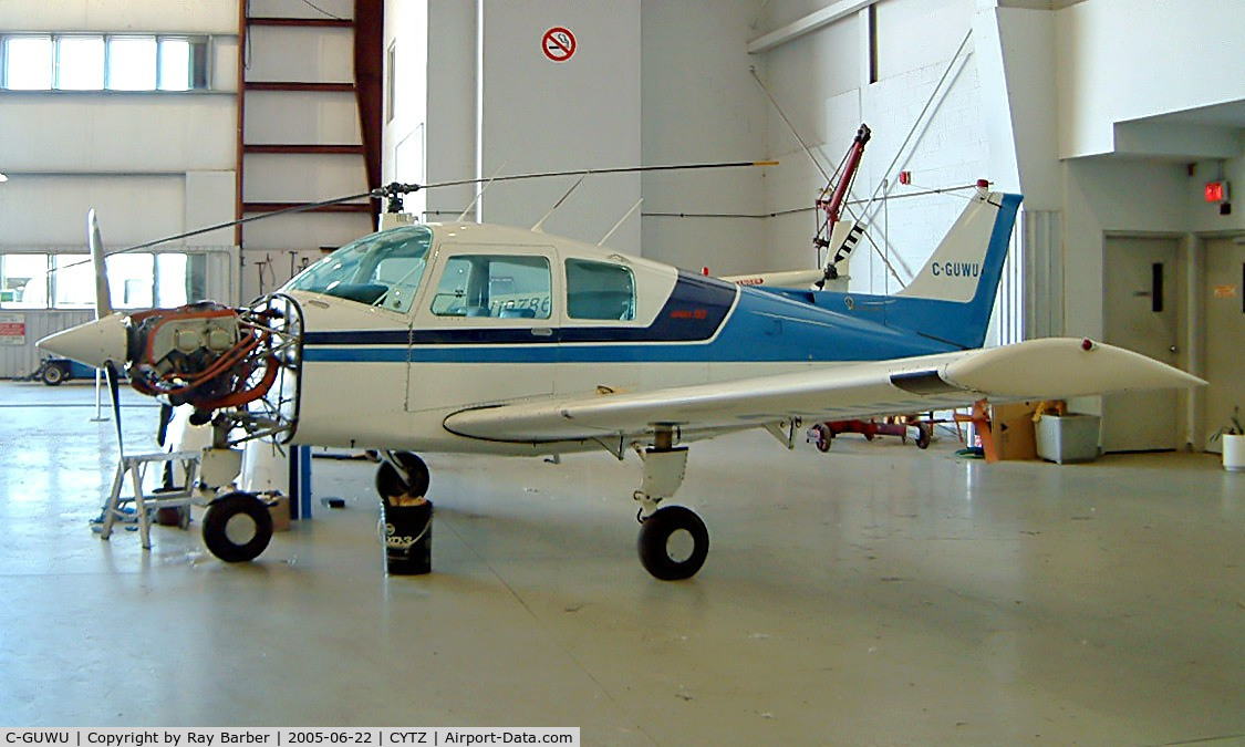 C-GUWU, 1977 Beech B19 Sport 150 C/N MB-844, Beech A23-B19 Sport 150 [MB-844] Toronto-City Centre Airport~C 22/06/2005
