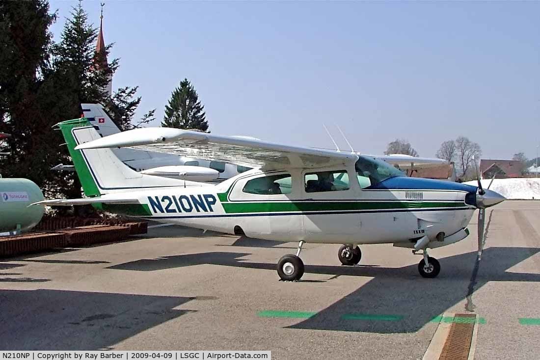 N210NP, 1974 Cessna T210L Turbo Centurion C/N 21060436, Cessna T.210L Centurion [210-60436] La Chaux-de-Fonds~HB 09/04/2009