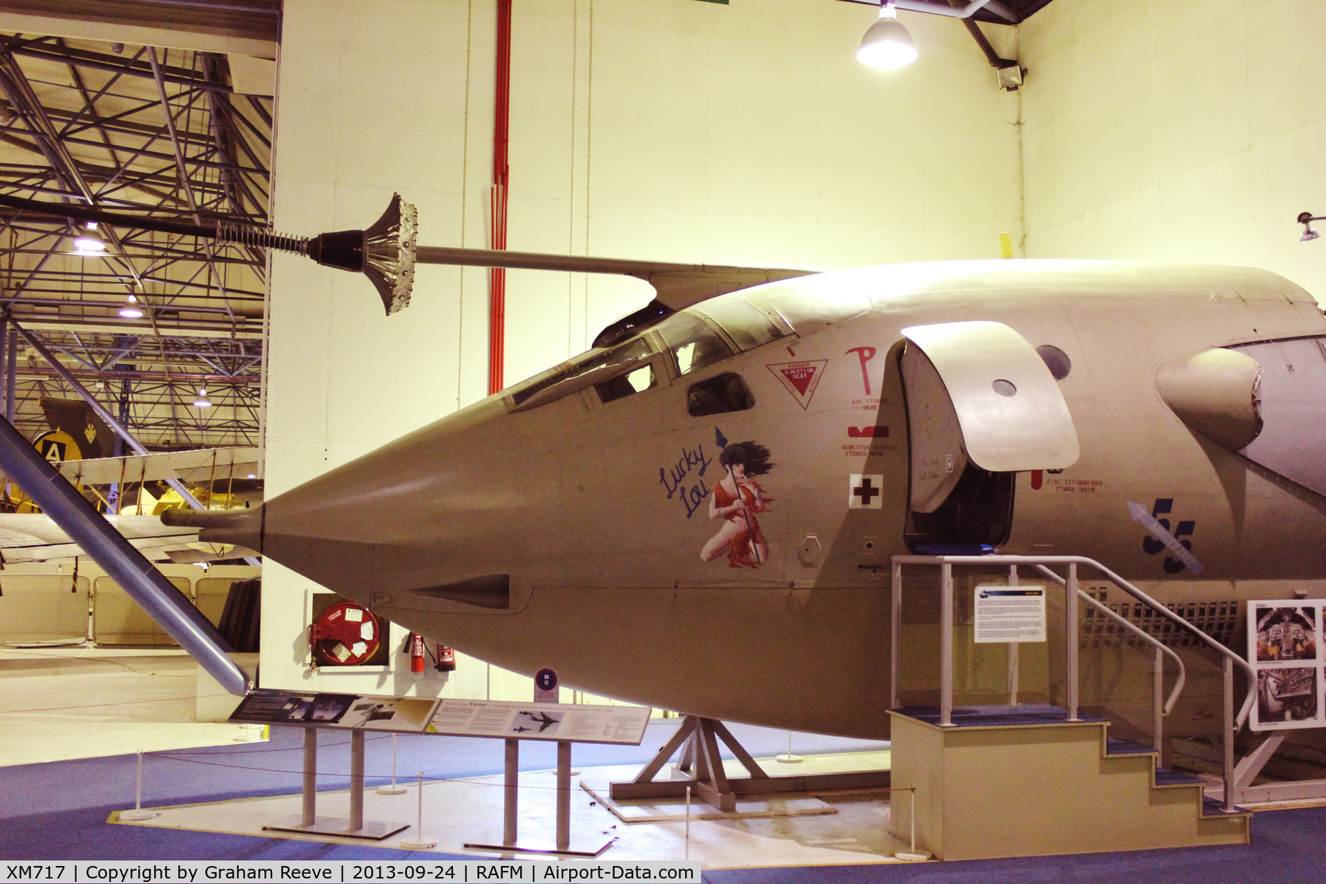 XM717, 1963 Handley Page Victor K.2 C/N HP80/85, On display at the RAF Museum, Hendon.
