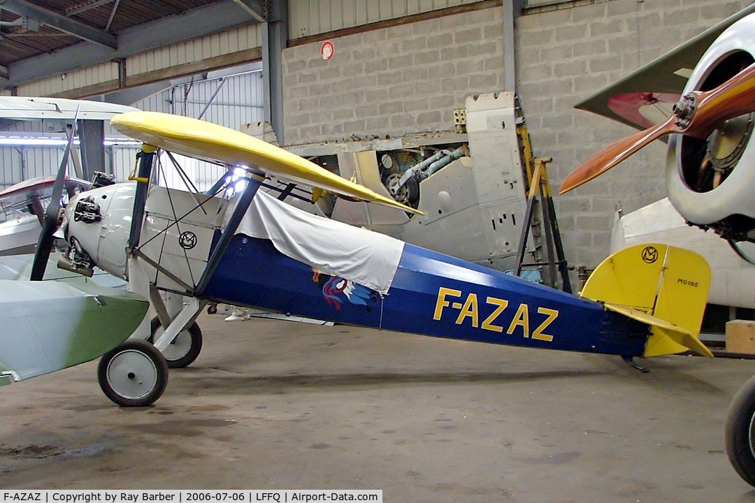 F-AZAZ, Morane-Saulnier MS-185 C/N 01, Morane-Saulnier MS.185 [3672/01] La Ferte Alais~F 06/07/2006