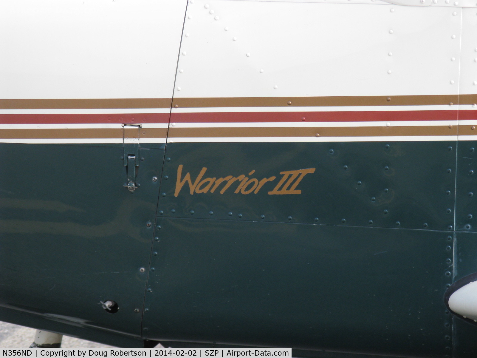 N356ND, 2003 Piper PA-28-161 Cherokee Warrior III C/N 2842184, 2003 Piper PA-28-161 WARRIOR III, Lycoming O-320-D3G 160 Hp, logo