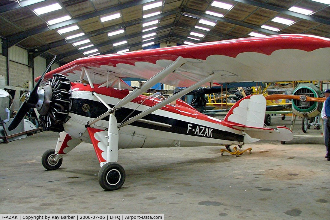F-AZAK, Morane-Saulnier MS-230 C/N 403, Morane-Saulnier MS.230 [403] La Ferte Alais~F 06/07/2006