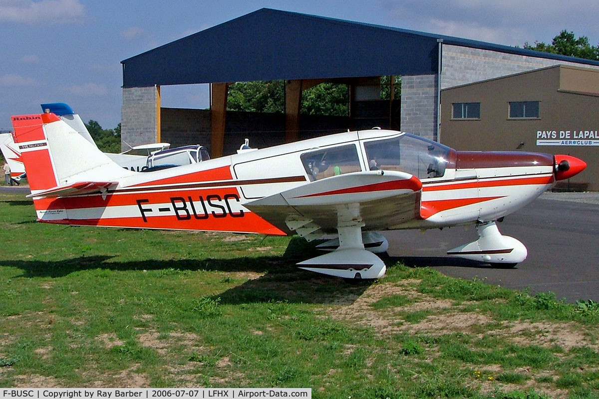 F-BUSC, 1973 Robin HR-100-210 Safari C/N 170, Robin HR.100/210 Safari [170] Lapalisse-Perigny~F 07/07/2006