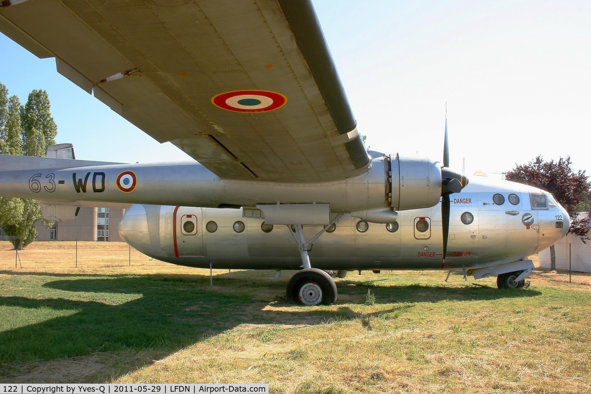 122, Nord N-2501F Noratlas C/N 122, Nord N-2501F Noratlas(63-WD), Rochefort-St Agnant AB 721 (LFDN-RCO) Open day 2011