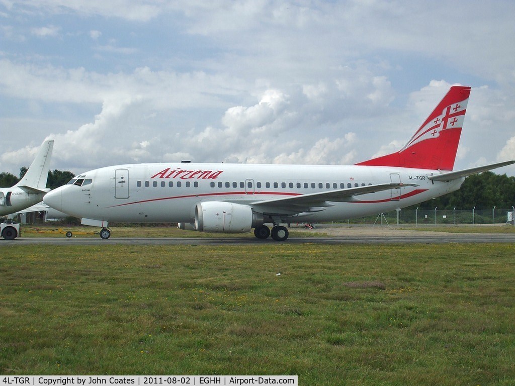 4L-TGR, 1990 Boeing 737-59D C/N 24694, Back to European apron