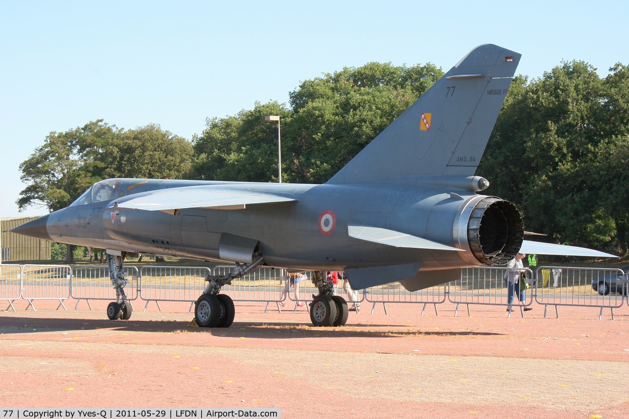 77, Dassault Mirage F.1C C/N 77, Dassault Mirage F1-C, Rochefort-St Agnant AB 721 (LFDN-RCO) Open day 2011