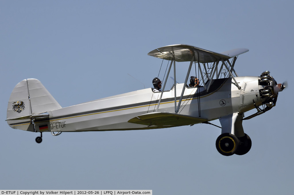 D-ETUF, 1936 Focke-Wulf Fw-44J Stieglitz C/N 168, at lffq