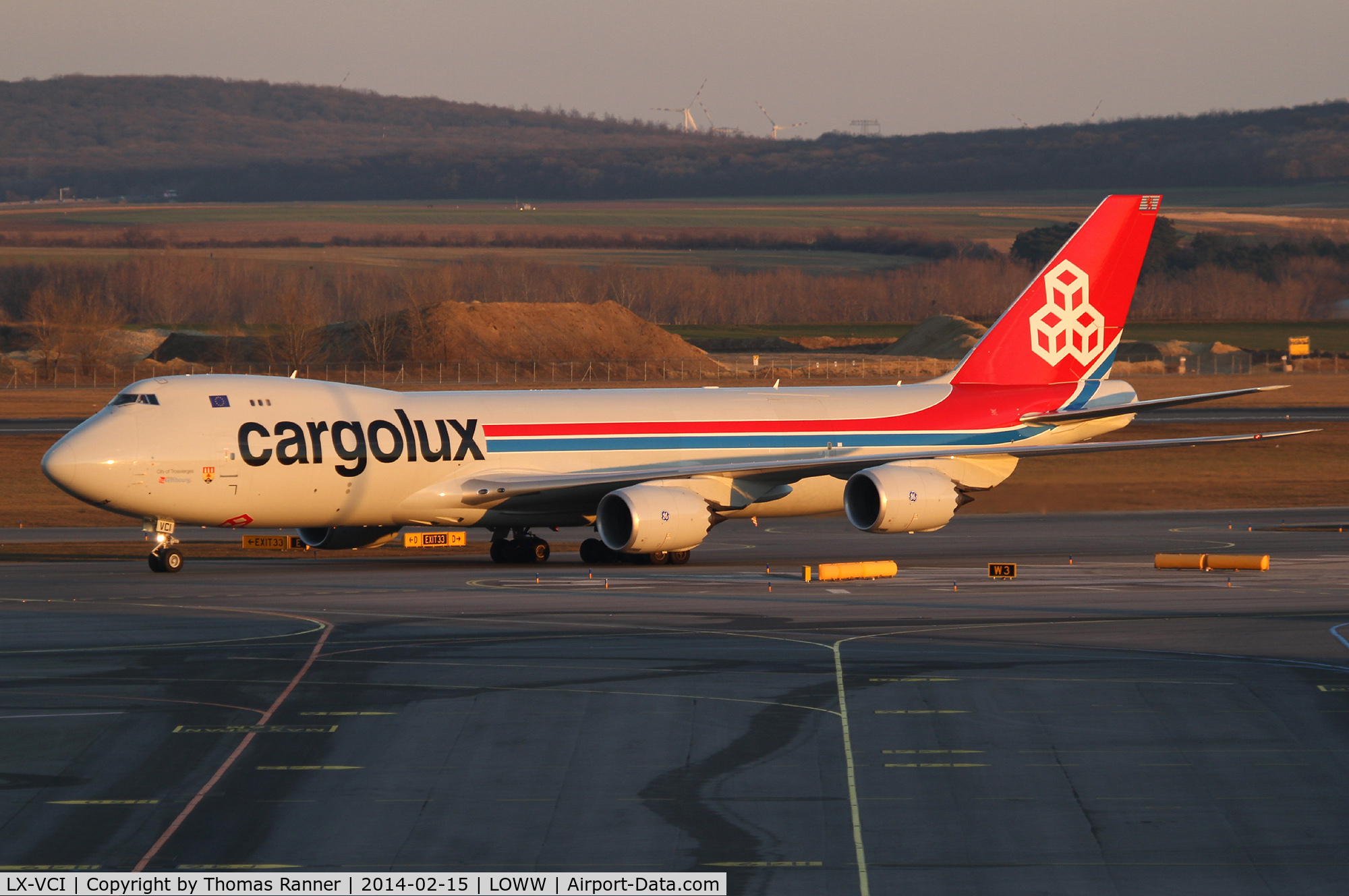 LX-VCI, 2013 Boeing 747-8R7F C/N 35822, Cargolux  B747