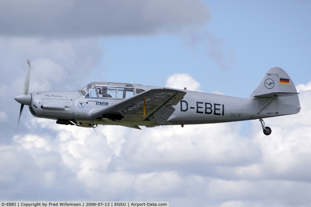 D-EBEI, 1940 Messerschmitt Bf-108B-1 Taifun C/N 2246, Flying Legends