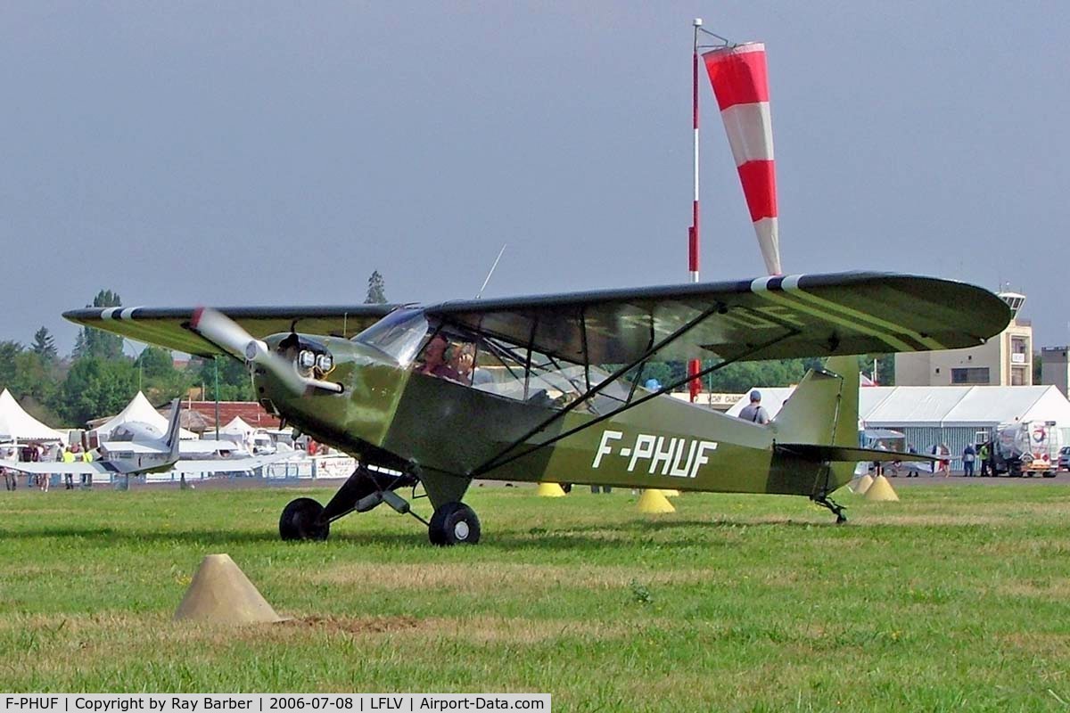 F-PHUF, Constructeur Amateur CAMANDRE 1 C/N 01, Piper 1 Camandre [01] Vichy~F 08/07/2006