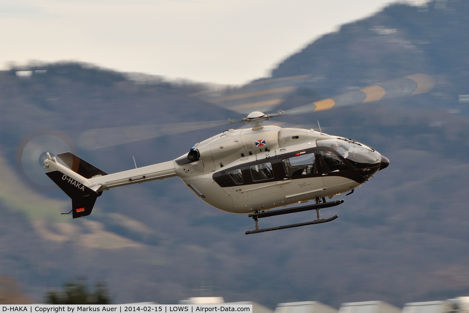 D-HAKA, Eurocopter-Kawasaki EC-145 (BK-117C-2) C/N 9191, Wintercharter