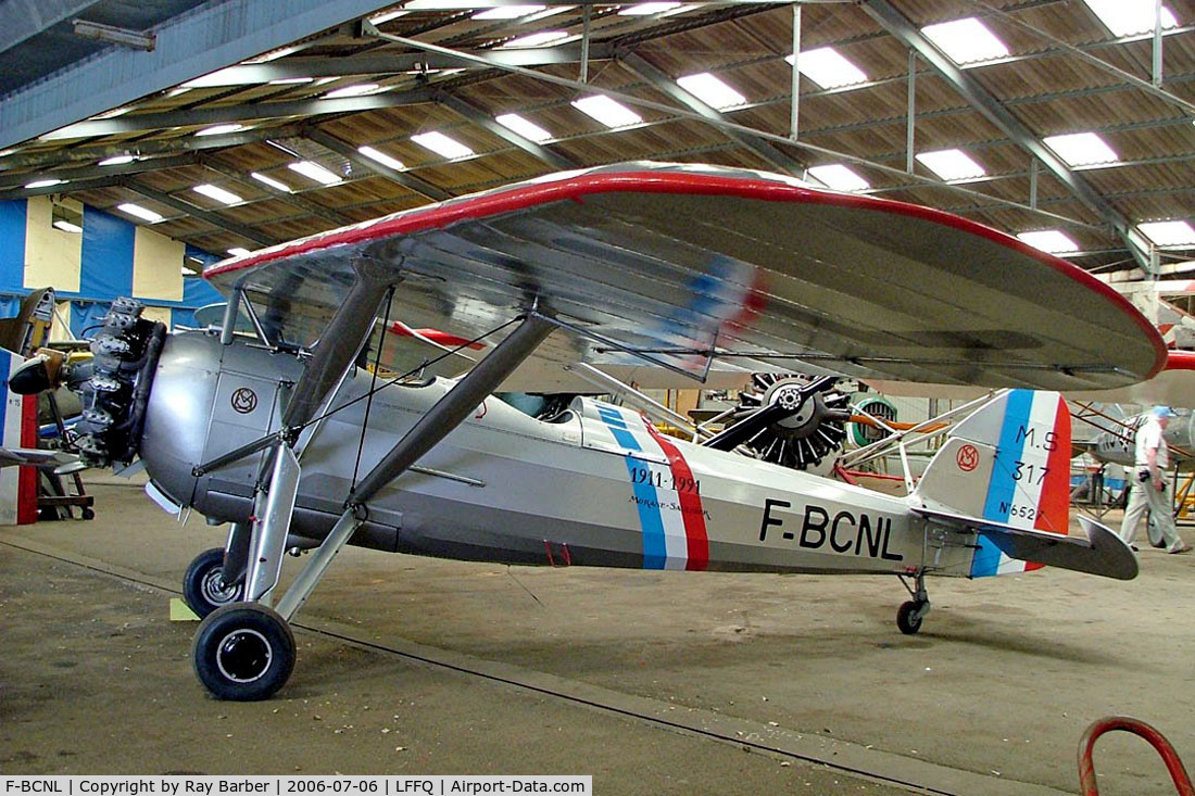 F-BCNL, Morane-Saulnier MS.317 C/N 6527, Morane-Saulnier MS.317 [6527/273] La Ferte Alais~F 06/07/2006