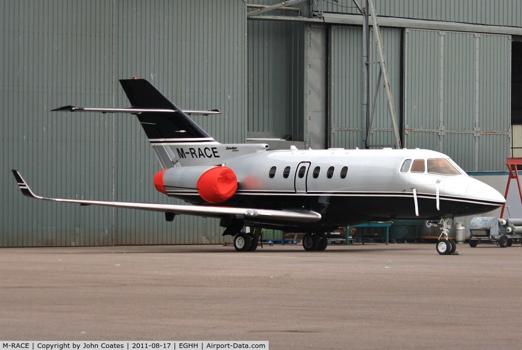 M-RACE, 2008 Hawker Beechcraft Hawker 850XP C/N 258895, At Thurston Avn.