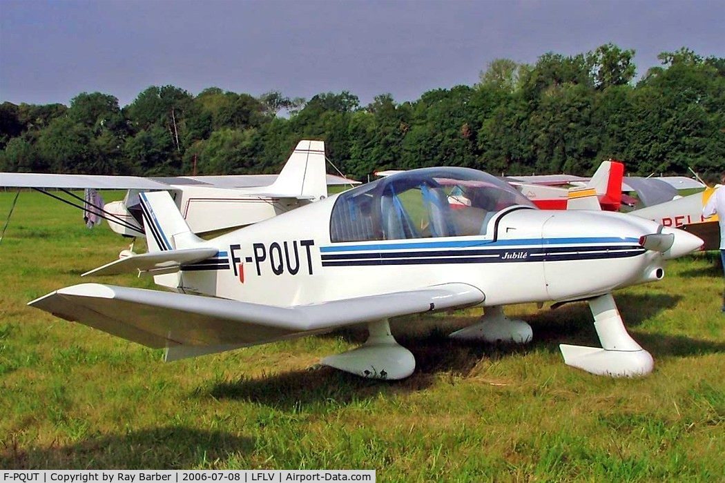 F-PQUT, Jodel D-20 C/N 09, Jodel D.20 Jubile [09] Vichy~F 08/07/2006