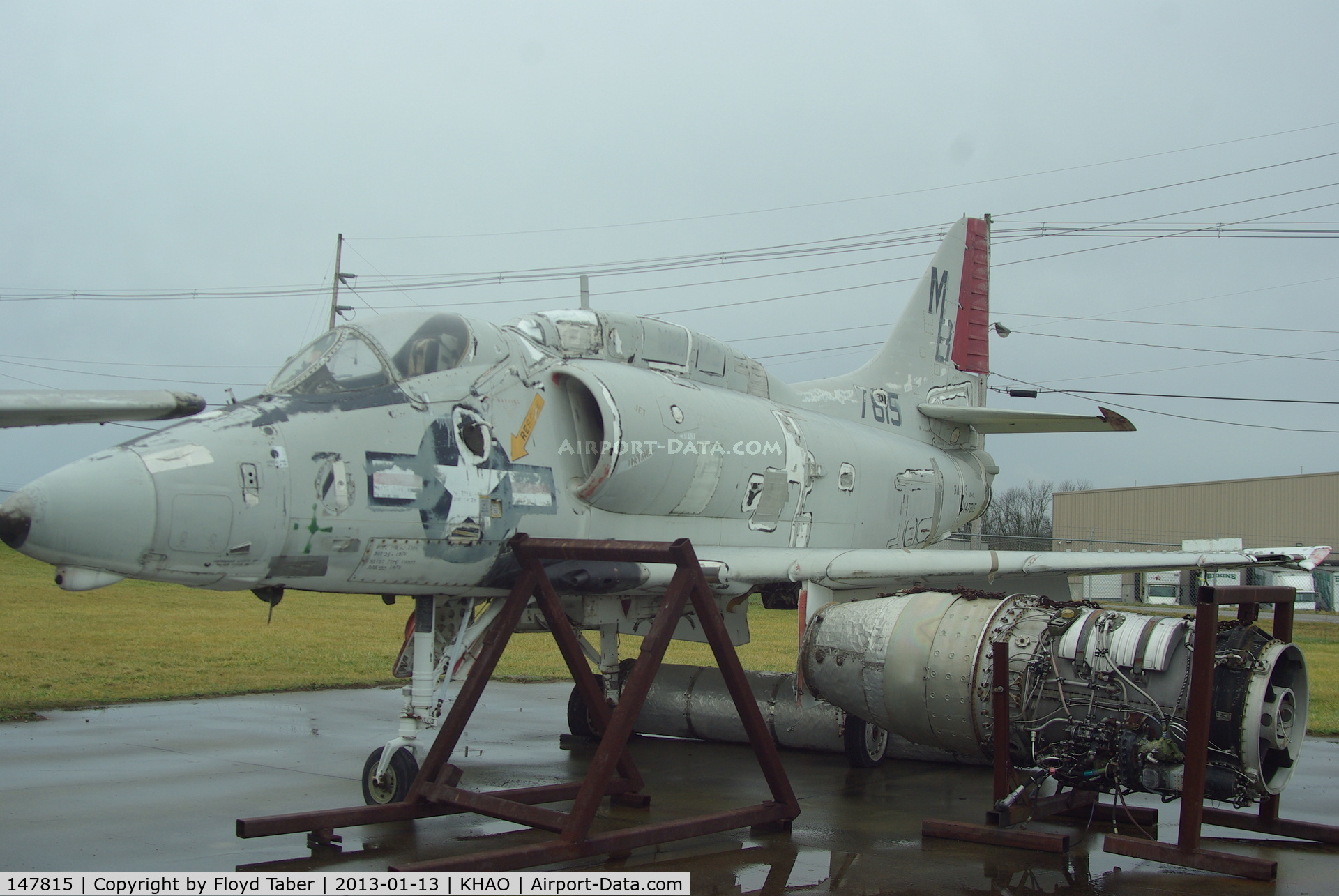 147815, Douglas A-4L Skyhawk C/N 12579, Long lost and all but forgotten