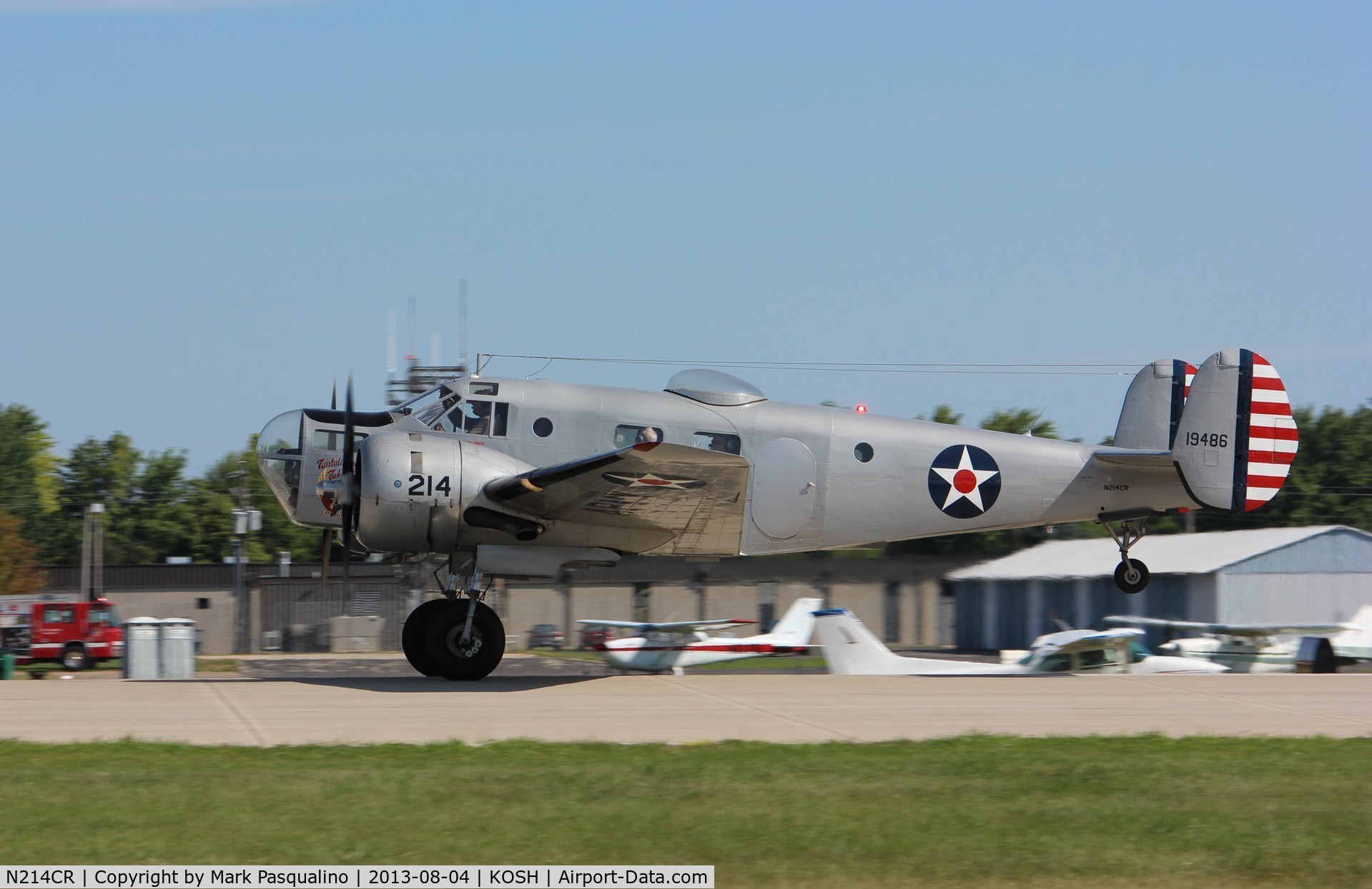 N214CR, 1958 Beech AT-11 Kansan C/N 912, Beech AT-11