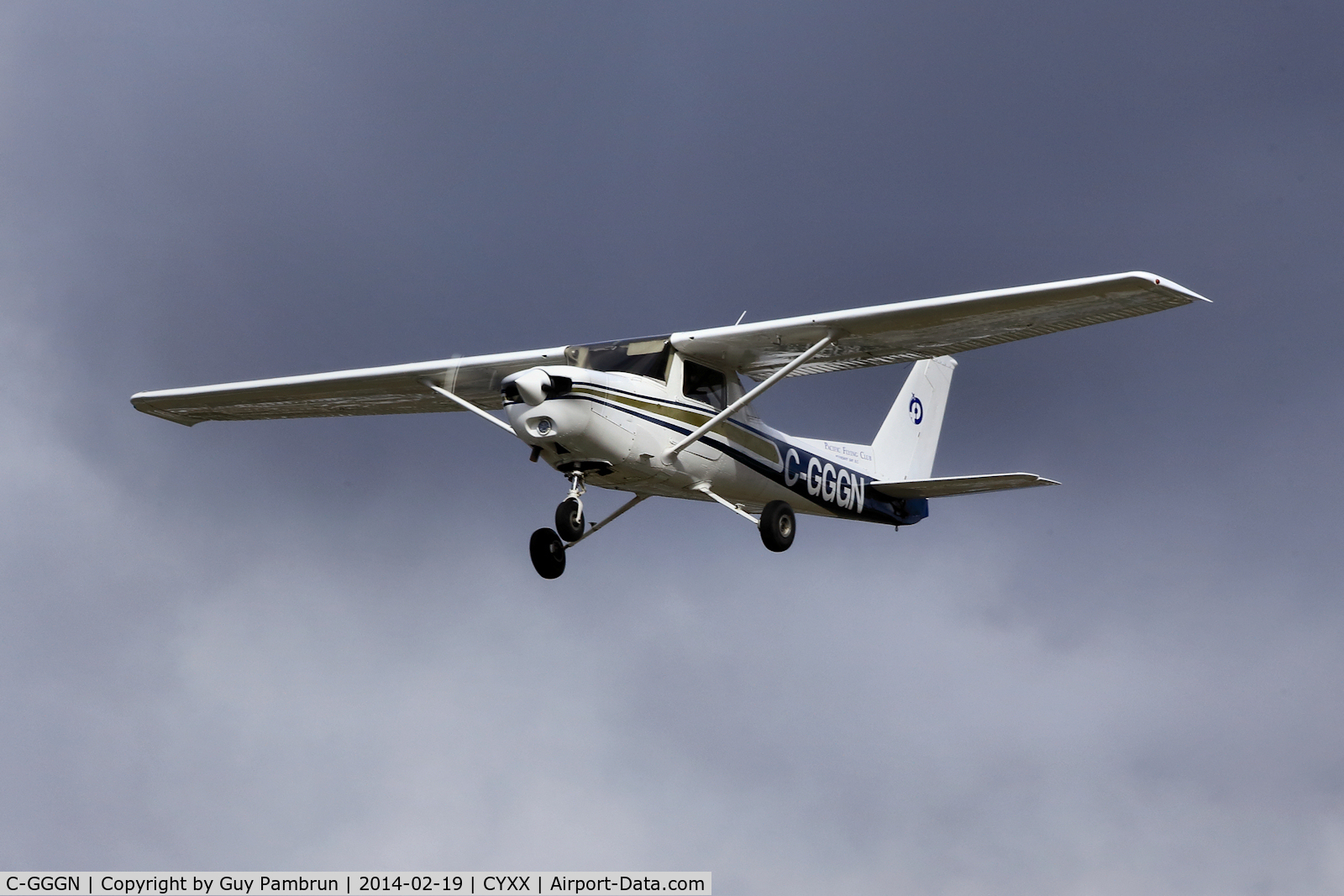 C-GGGN, 1980 Cessna 152 C/N 15284382, Landing