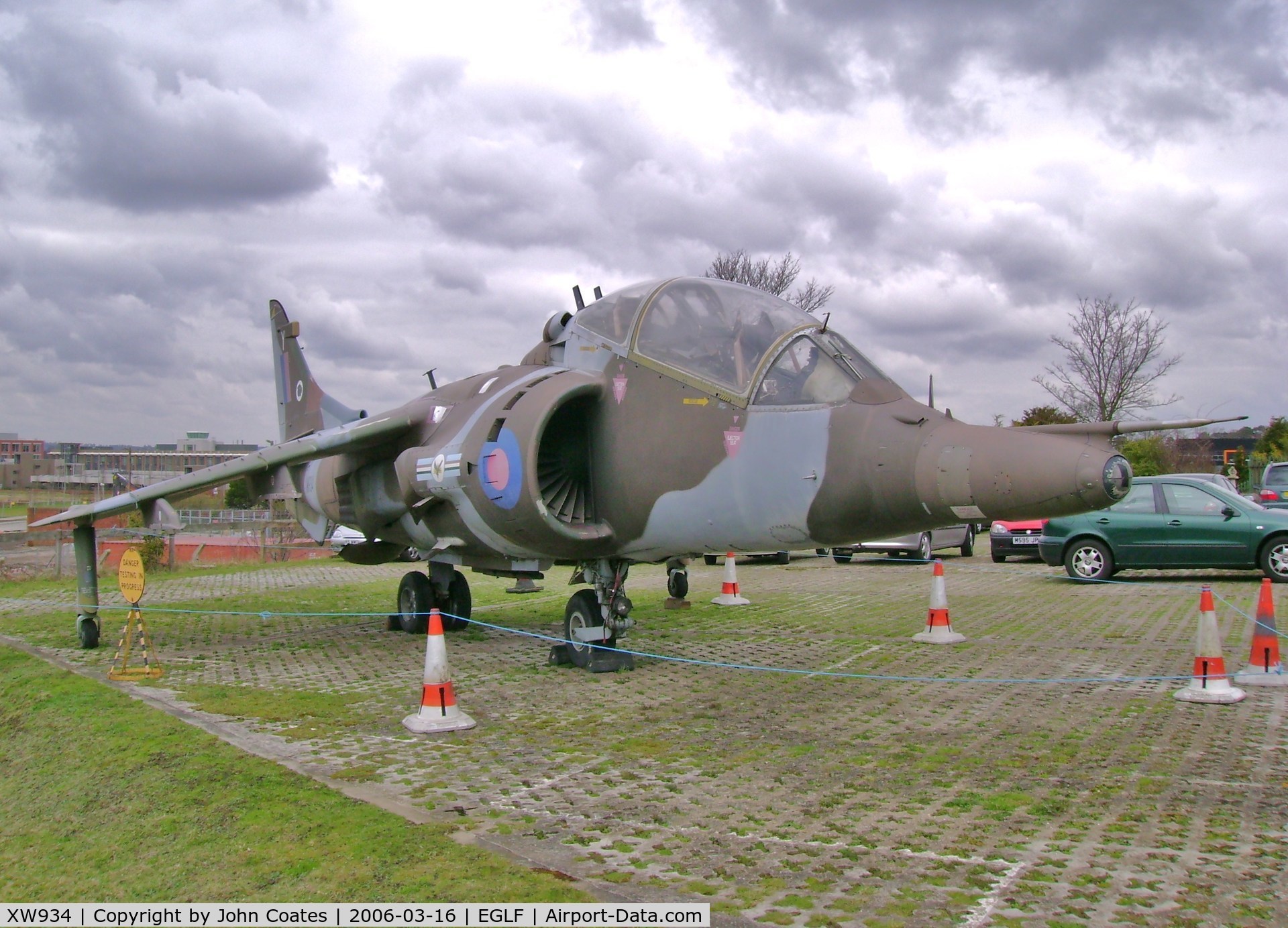 XW934, 1973 Hawker Siddeley Harrier T.4 C/N 212017, At FAST museum