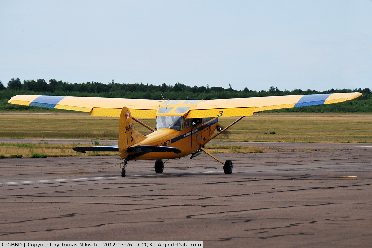 C-GBBD, 1957 Cessna 305C C/N 23818, Debert Airport, Nova Scotia, Canada