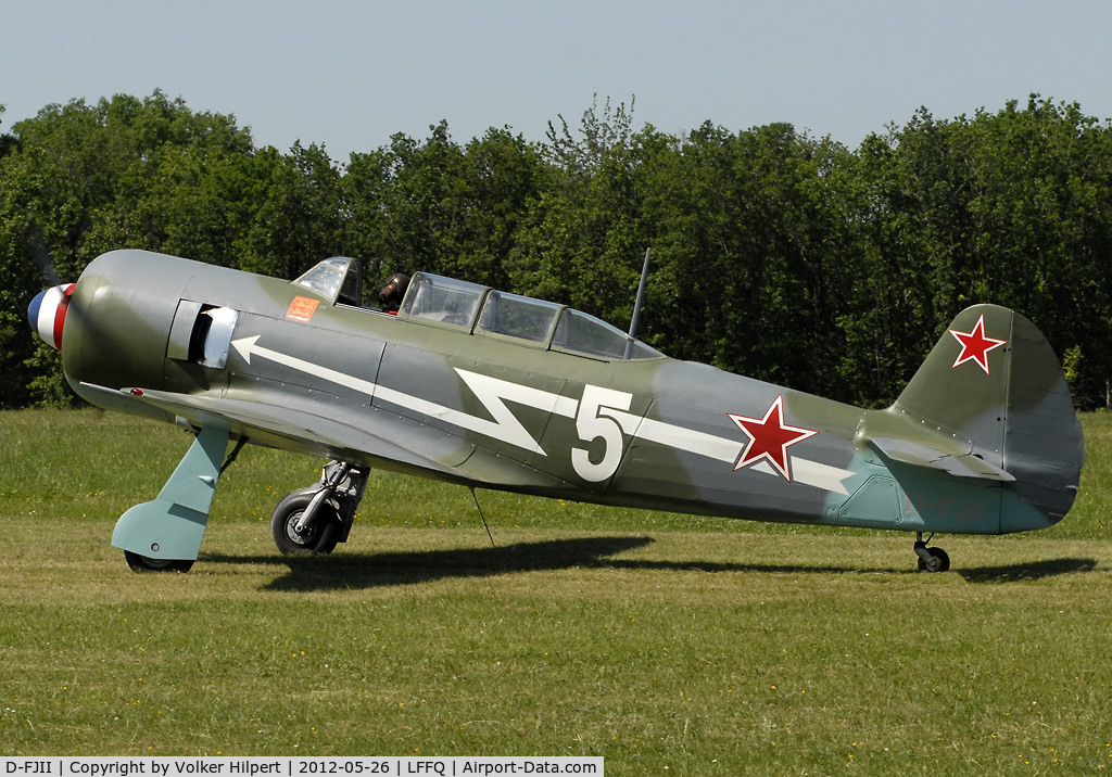 D-FJII, Yakovlev Yak-11 C/N Y-5434, at lffq