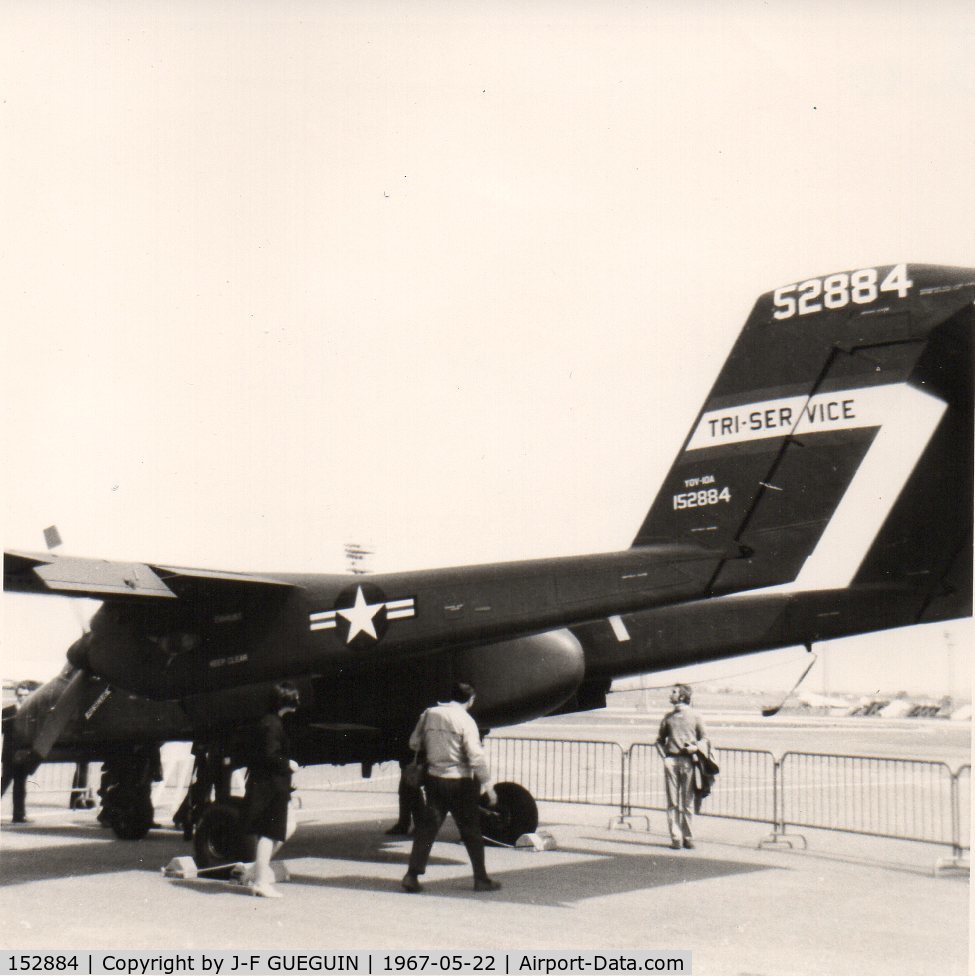 152884, North American Rockwell YOV-10A Bronco C/N 300-6, Le Bourget Airshow 1967