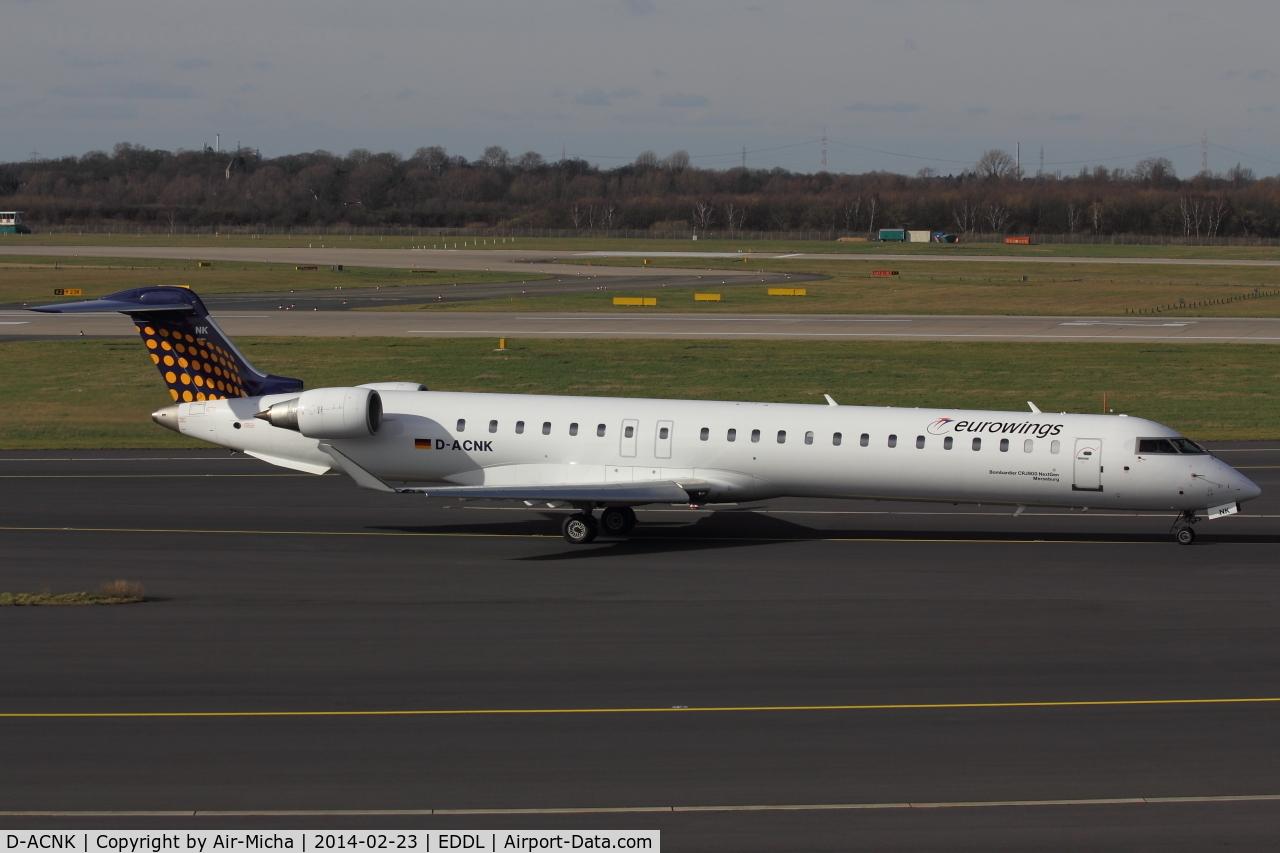 D-ACNK, 2010 Bombardier CRJ-900LR (CL-600-2D24) C/N 15251, Eurowings