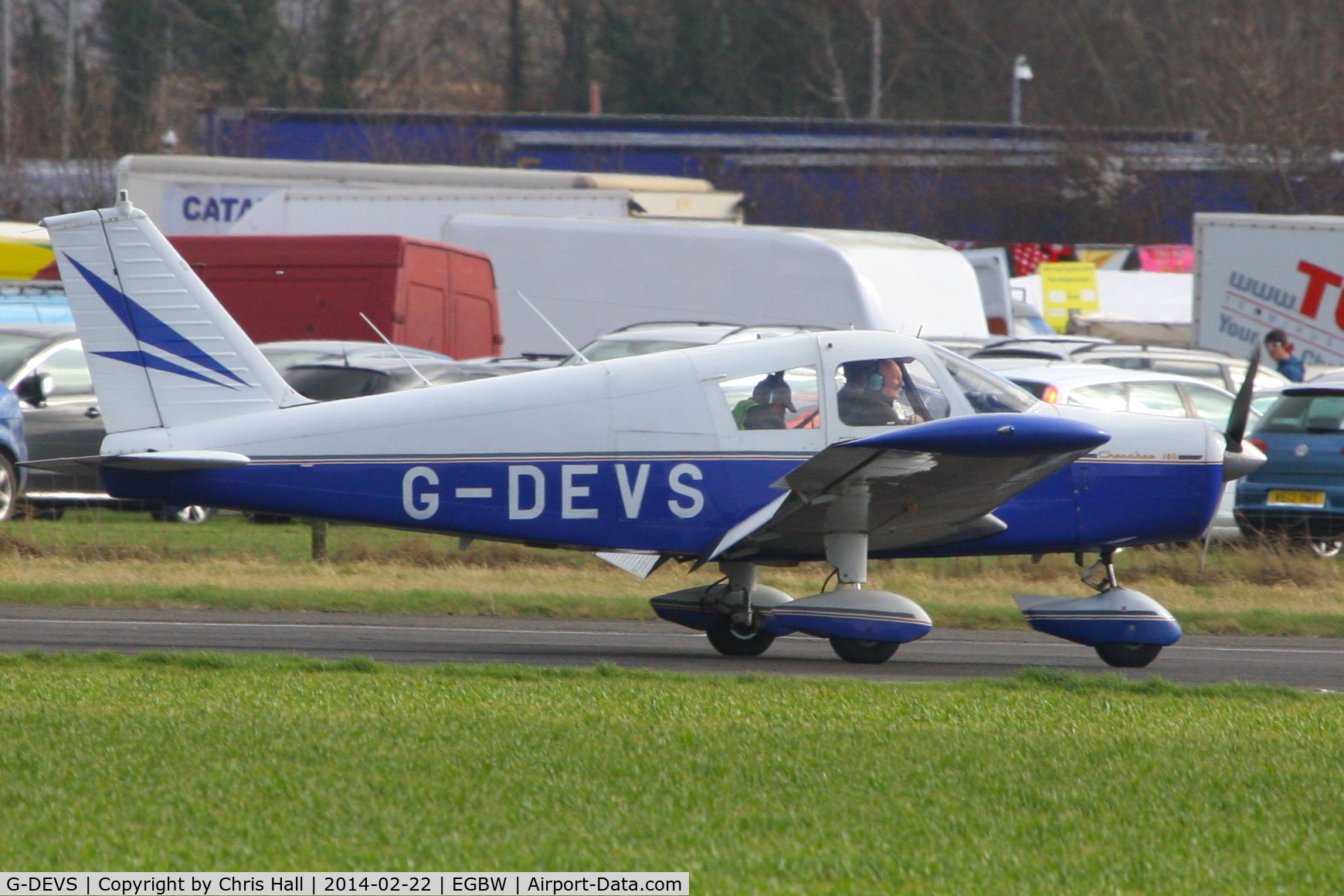 G-DEVS, 1962 Piper PA-28-180 Cherokee C/N 28-830, at Wellsbourne Mountford