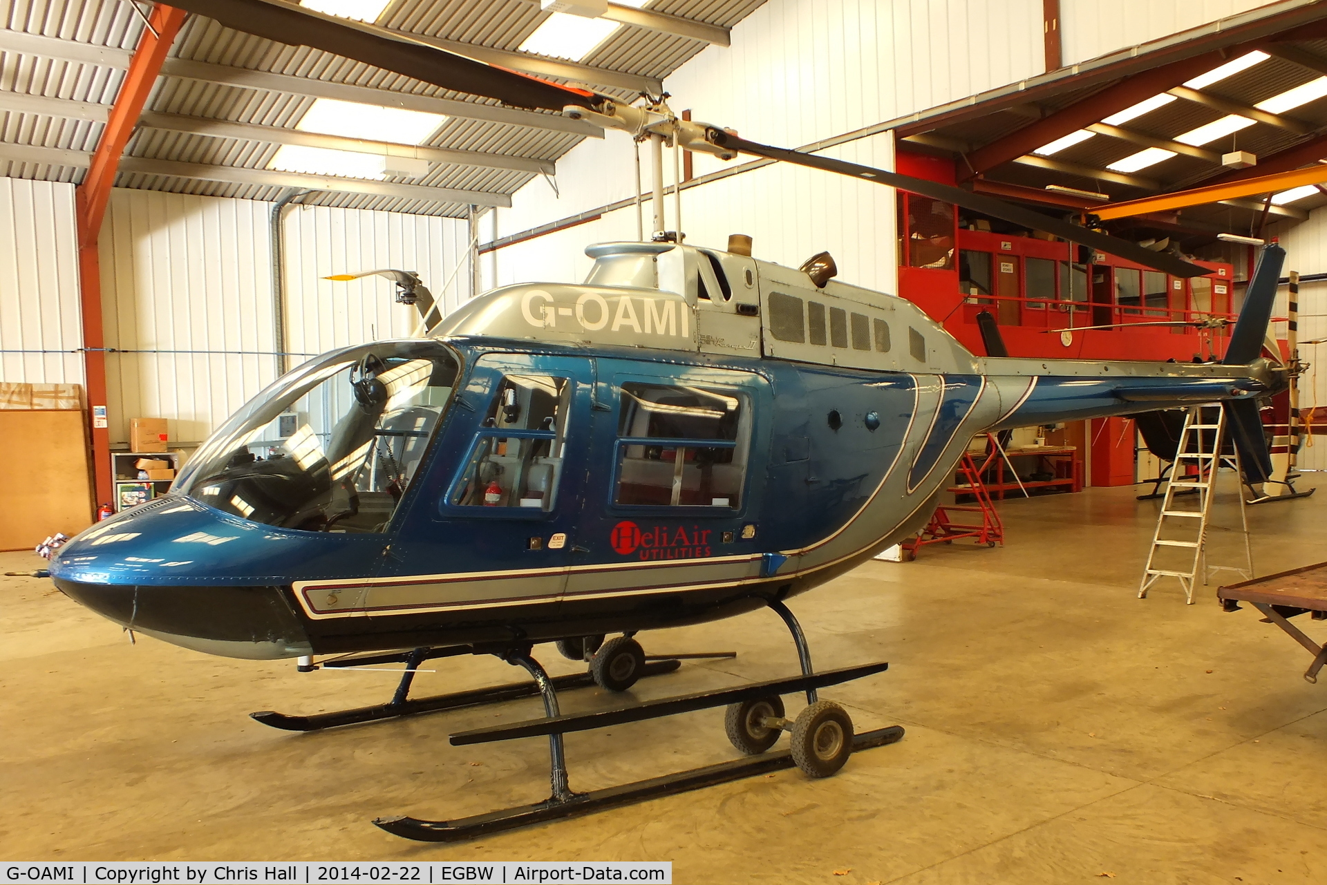 G-OAMI, 1968 Bell 206B JetRanger II C/N 464, Leamington Hobby Center Ltd