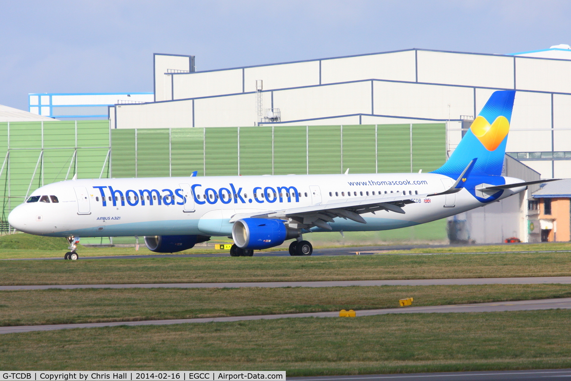 G-TCDB, 2013 Airbus A321-211 C/N 5603, Thomas Cook