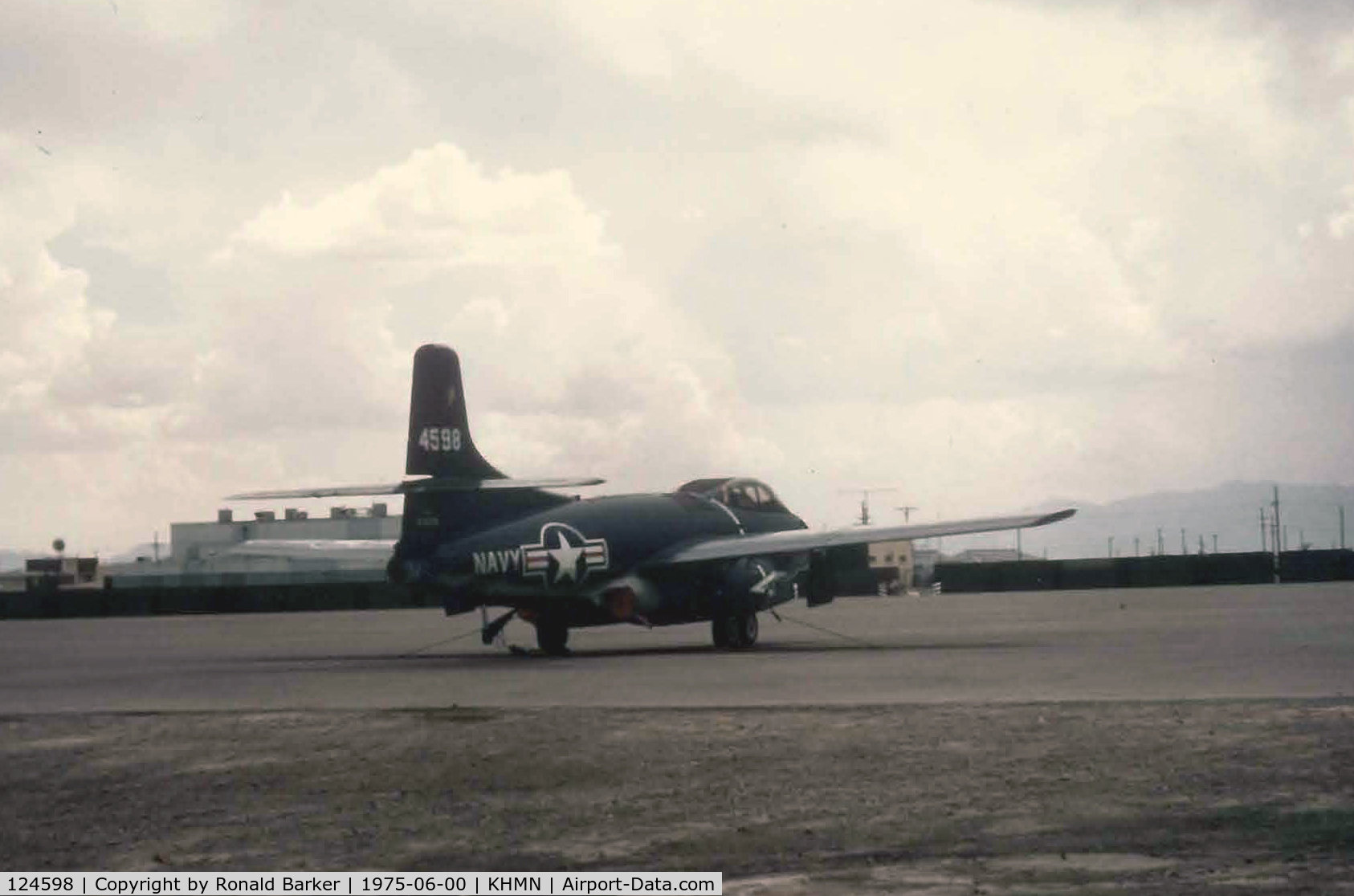 124598, 1951 Douglas F3D-2 Skyknight C/N 7468, Holloman