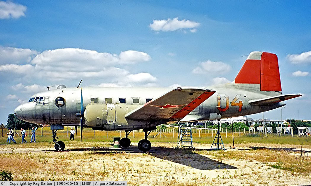 04, 1957 Ilyushin Il-14T C/N 147001821, Ilyshin IL-14G [147001821] Budapest-Ferihegy~HA 15/06/1996