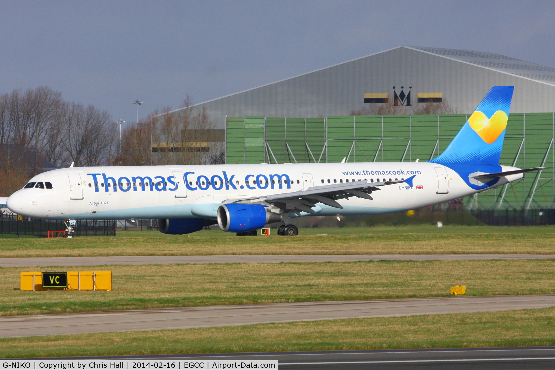 G-NIKO, 2000 Airbus A321-211 C/N 1250, Thomas Cook