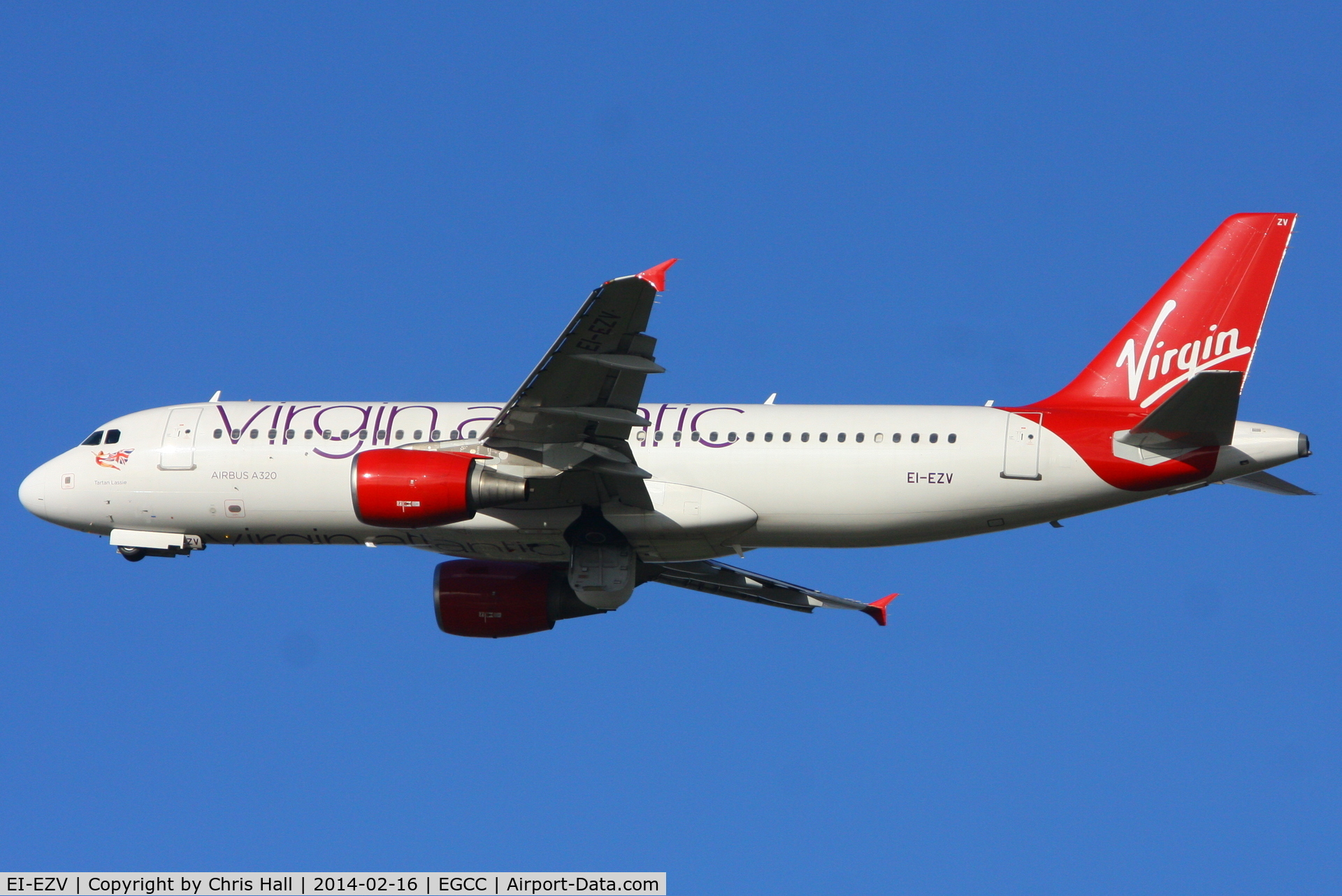 EI-EZV, 2003 Airbus A320-214 C/N 2001, Virgin Atlantic