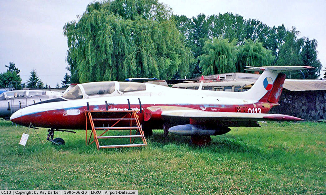 0113, Aero L-29 Delfin C/N 290113, Aero L-29 Delfin [290113] (Czechoslovak Air Force) Kunovice~OK 20/06/1996