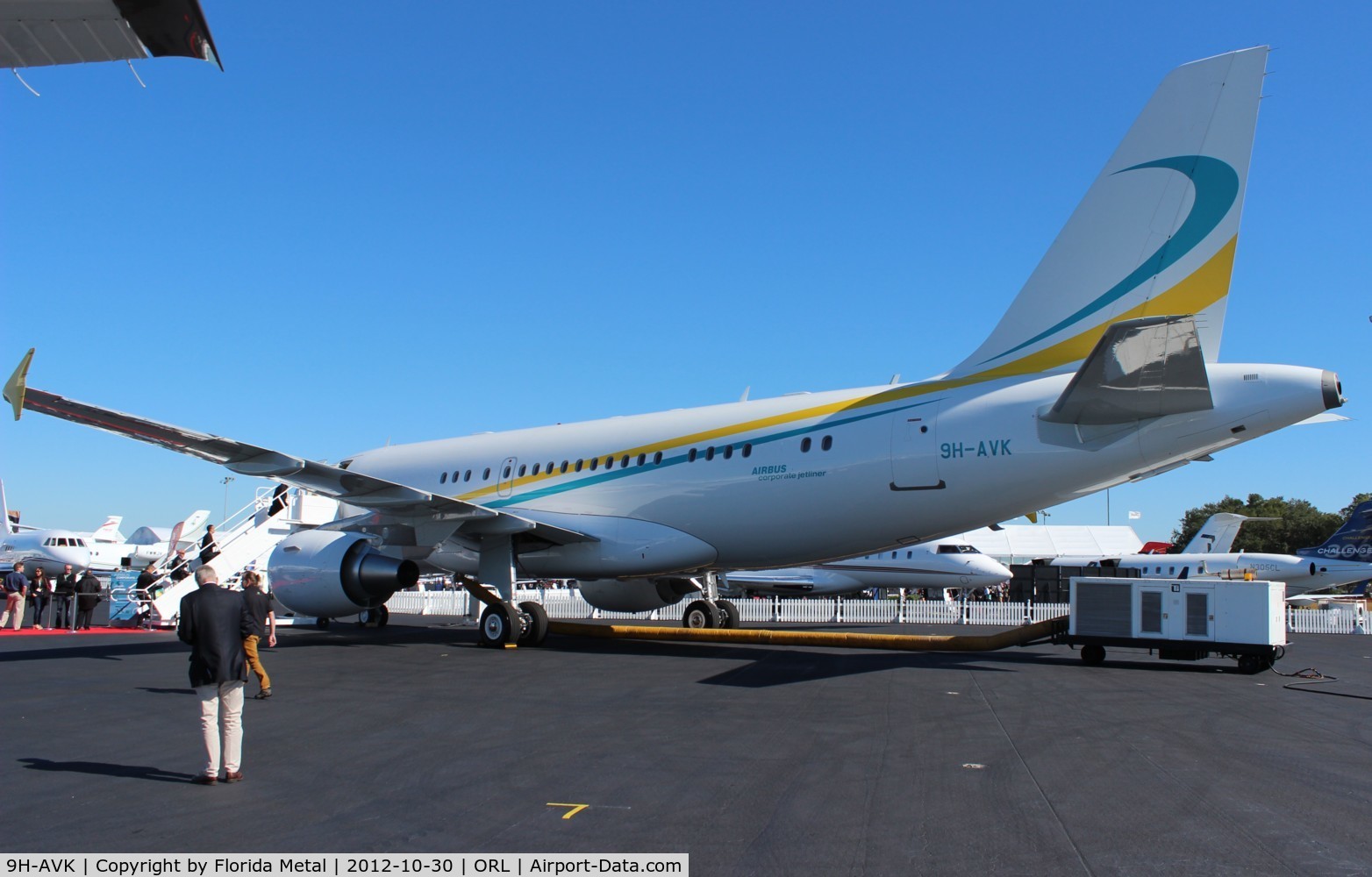 9H-AVK, 2011 Airbus ACJ319 (A319-115/CJ) C/N 4622, Comlux A319