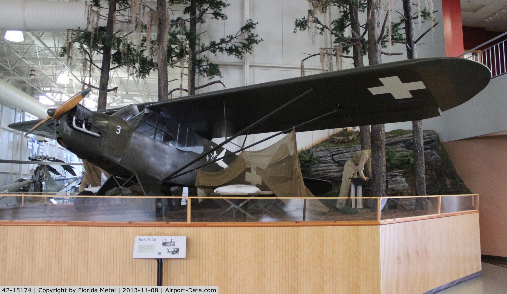 42-15174, 1942 Piper L-4B Grasshopper (O-59A / J3C-65) C/N 8293, L-4B Grasshopper at Ft. Rucker Alabama