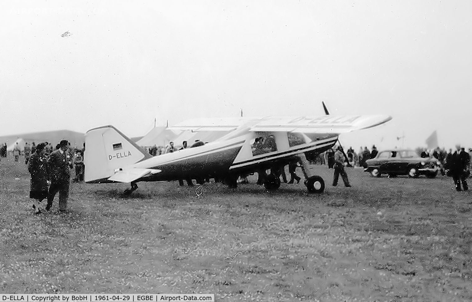 D-ELLA, Dornier Do-27Q-4 C/N 2069, D-ELLA at the Baginton Air Show in 1961.