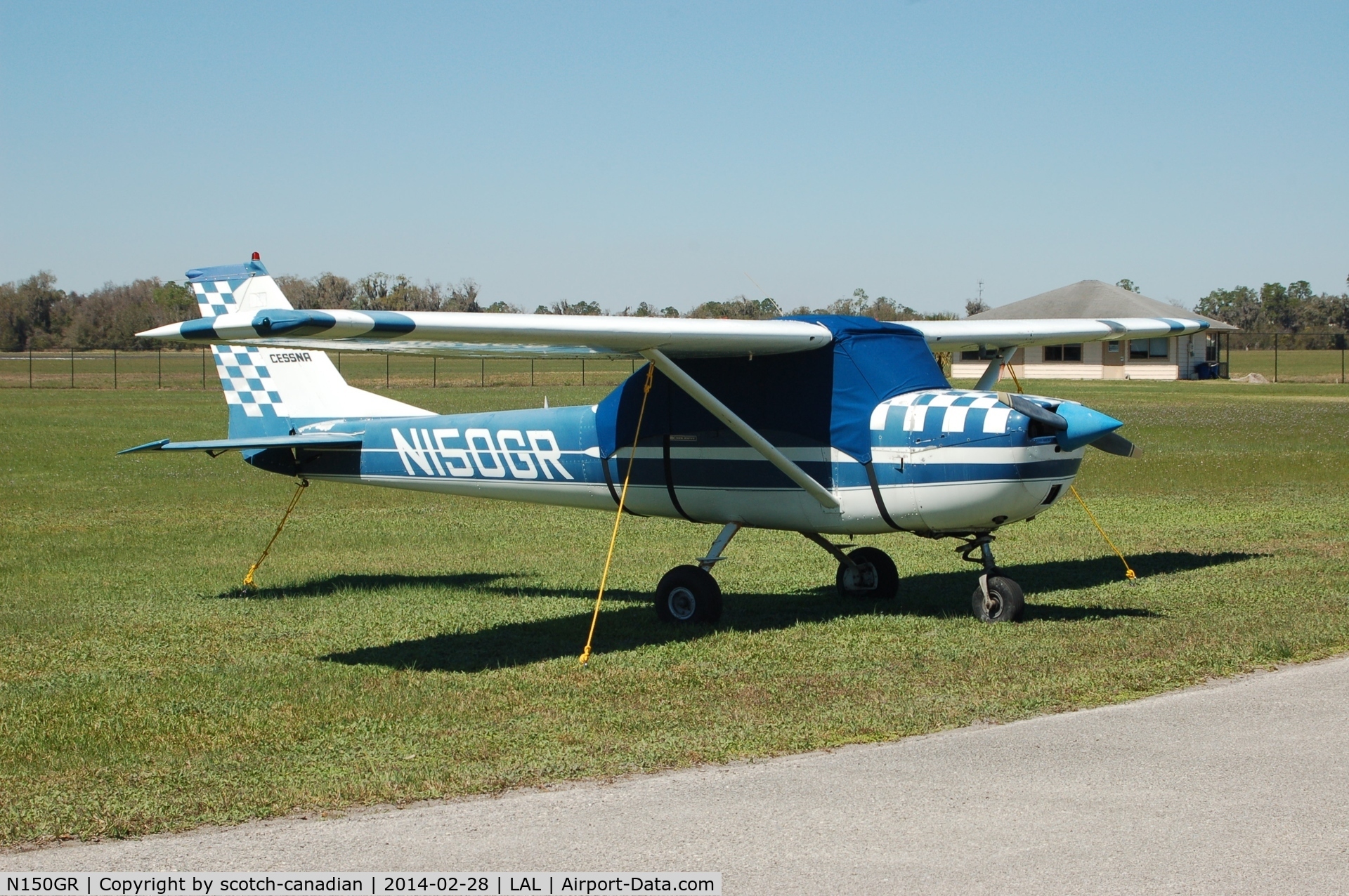 N150GR, Cessna 150G C/N 15066875, Cessna 150G, N150GR, at Lakeland Linder Regional Airport, Lakeland, FL