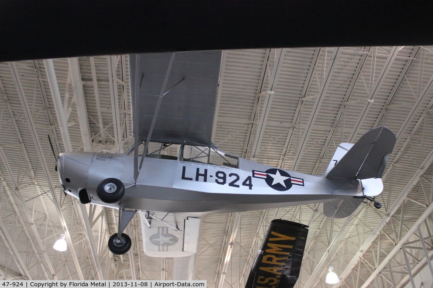 47-924, 1947 Aeronca L-16A (7BCM) C/N 7BCM-138, Aeronca L-16A at Army Aviation Museum Ft. Rucker